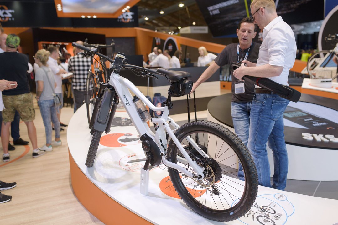 自行車展現場，歐洲自行車展現場，自行車貿易展